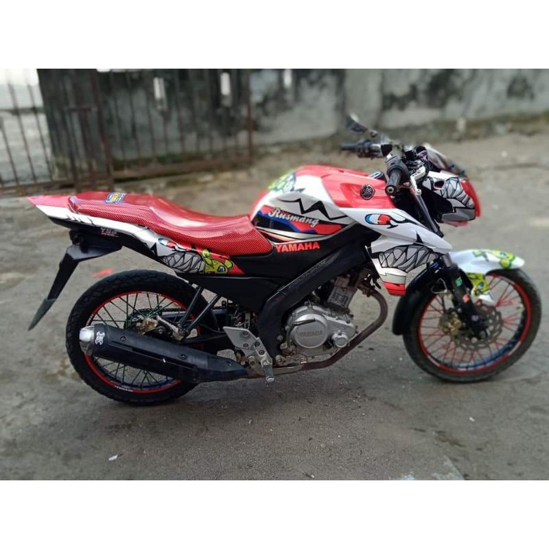 Stiker Decal Yamaha Vixion Lightening vixion NVL MOTIF SHARK keren