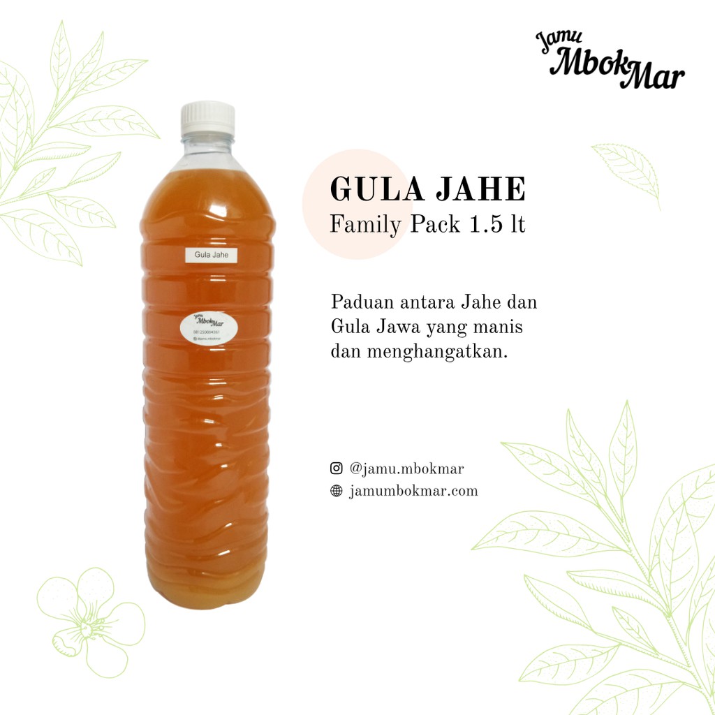 

Gula Jahe Family Pack 1,5lt