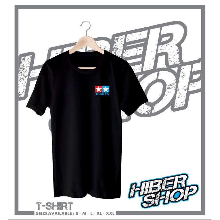 Kaos baju distro pria wanita tamiya logo simple kaos anime COTTON COMBED 30S MURAH KEREN - HIBER SHO
