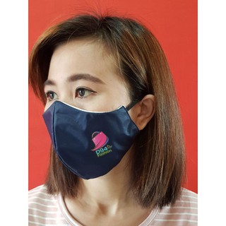 Masker kain premium 3 ply 3 lapis waterproof custom sablon 