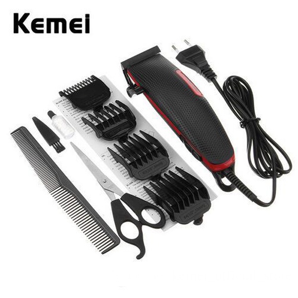 Kemei Alat Cukur Elektrik Hair Trimmer Shaver KM4801 MERAH