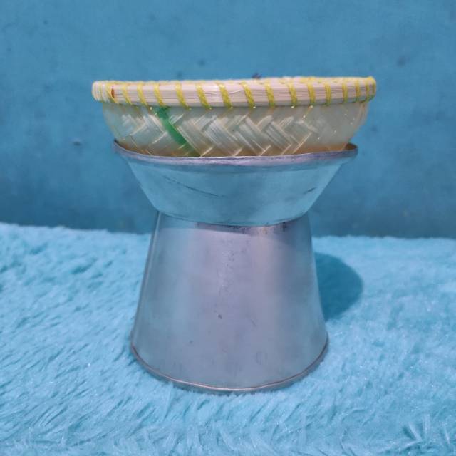 Mainan Panci atau Dandang Rebus Kukus Jadoel Mini + Aseupan bambu mini