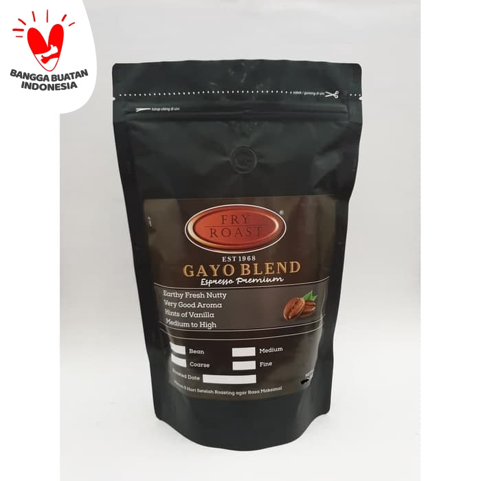 

MURAH KOPI GAYO BLEND ESPRESSO PREMIUM 1 KG BIJI DAN BUBUK - BIJI