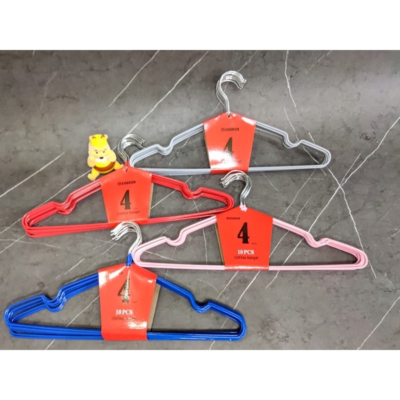 Hanger Stainlees Steel Nizen / Hanger Dewasa Premium / Gantungan Baju /Hanger Kawat/ Hanger Baju 40cm