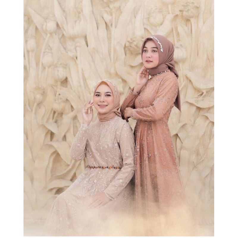 CARISA DRESS // GAUN PESTA MUSLIMAH - GAUN KONDANGAN - GAUN WISUDA - GAUN MUSLIMAH BUSUI - GAUN MUSLIMAH BUMIL - GAUN PESTA BUSUI - GAUN PESTA BUMIL - DRESS - BAJU MUSLIMAH - BAJU PESTA MUSLIMAH - BAJU KONDANGAN - BAJU PESTA - BAJU LAMARAN -pbr