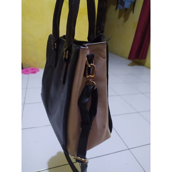 tas Monza preloved handbag Anna klein ori