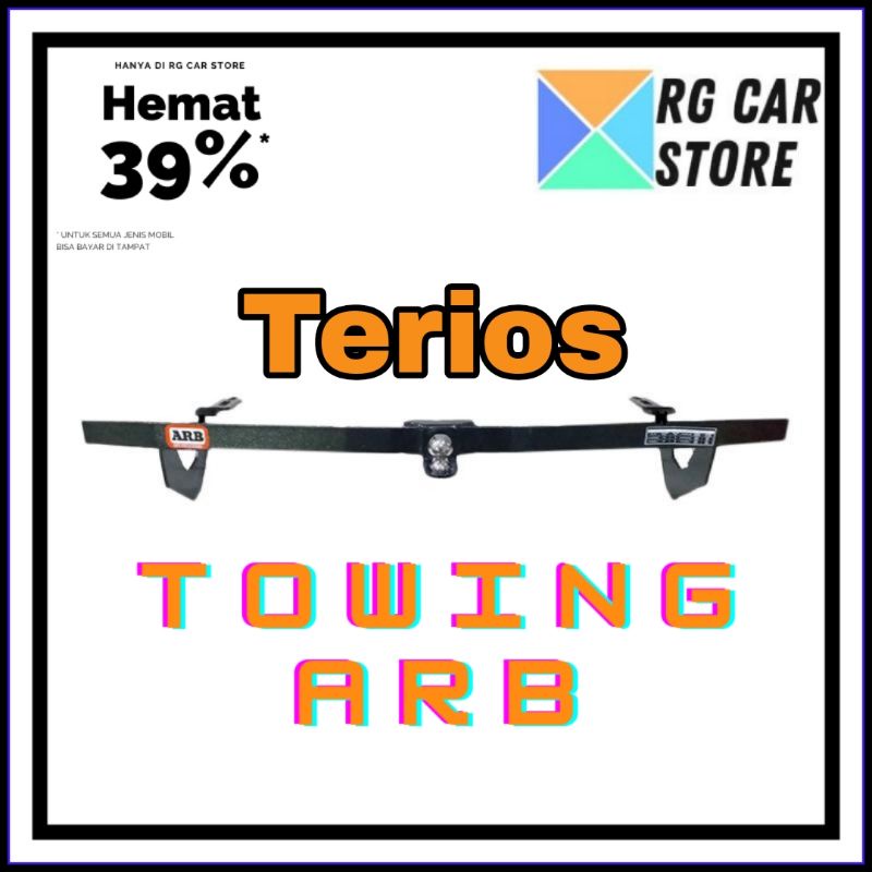 TOWING BAR TERIOS LAMA ORIGINAL MODEL ANTING BERKUALITAS DIJAMIN PNP