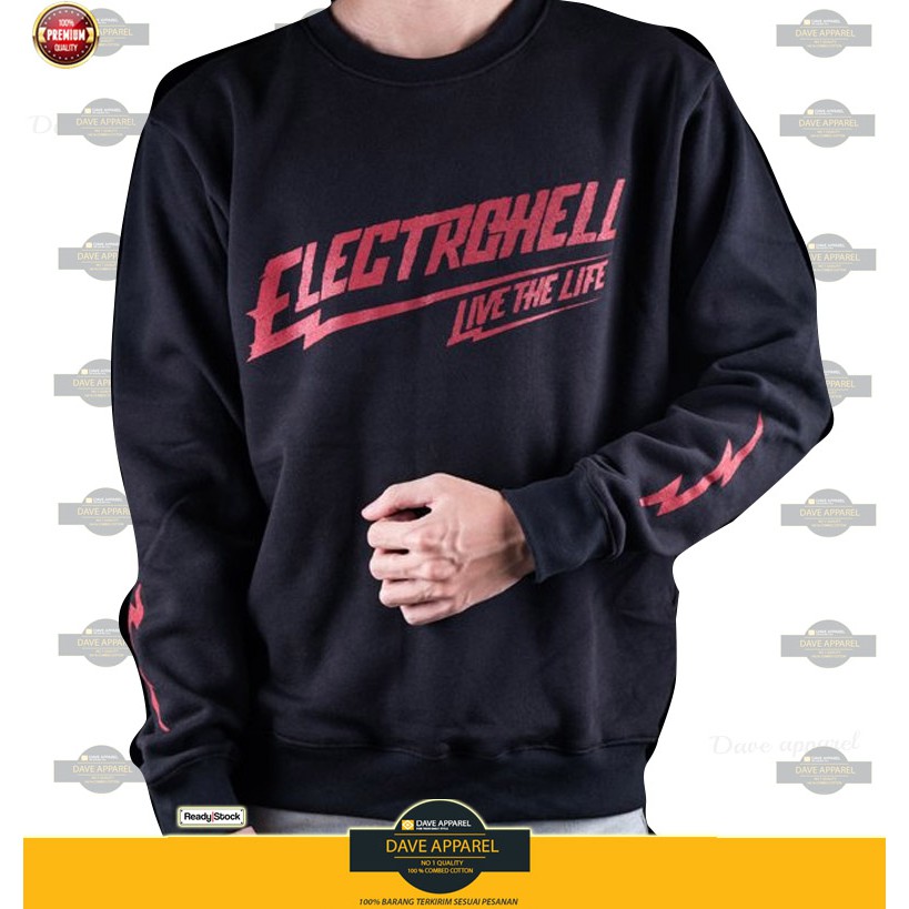 Kaos Electrohell panjang/Longsleeve Electrohell