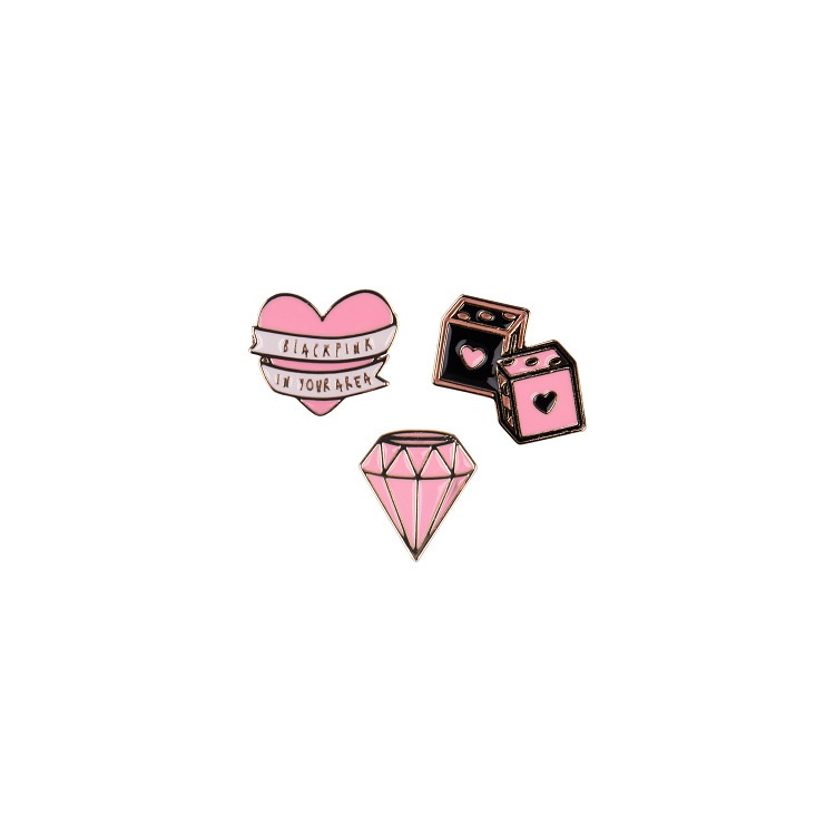 [BS] BISA COD Pin Bros Brooch BTS Blackpink Bag Badge Baju KPOP - KP928