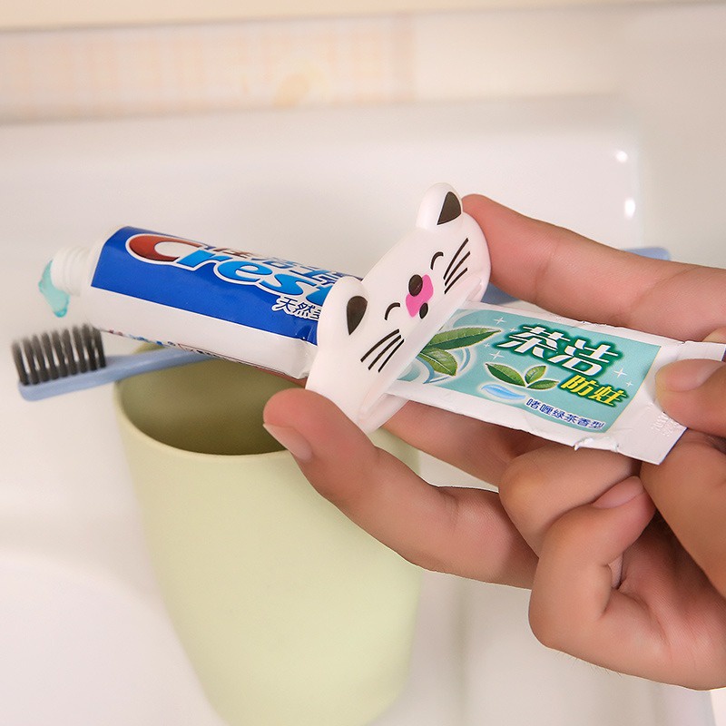 FYGALERYSURABAYA HL0249 Penjepit Odol Karakter  Toothpaste Dispenser Alat Pencet Karakter