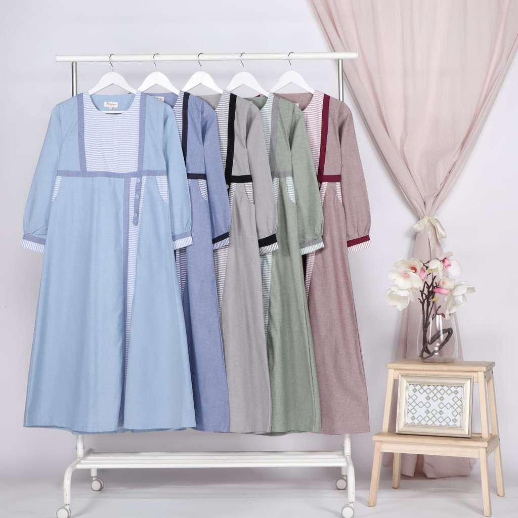 GAMIS SYAR'I FATTAYA COLLECTION INDONESIA KODE BAHIRA