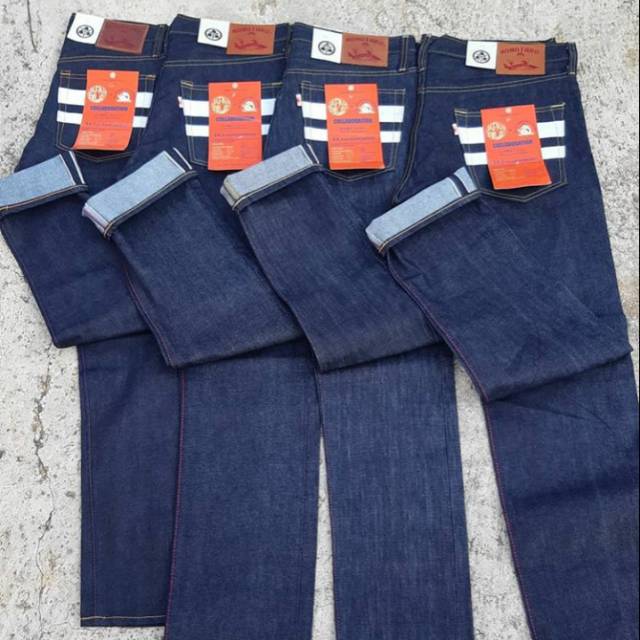 Momotaro japan blue 14.8 oz sanforized redline selvedge