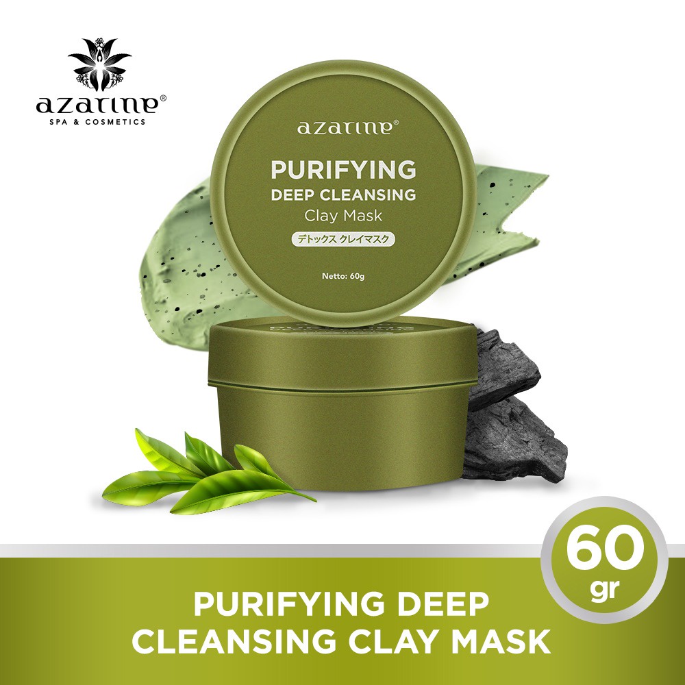 AZARINE PURIFYING DEEP CELANSING CLAY MASK 60GR