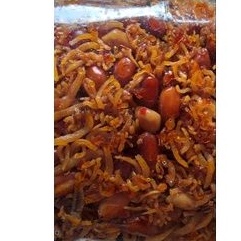 

teri medan + kacang