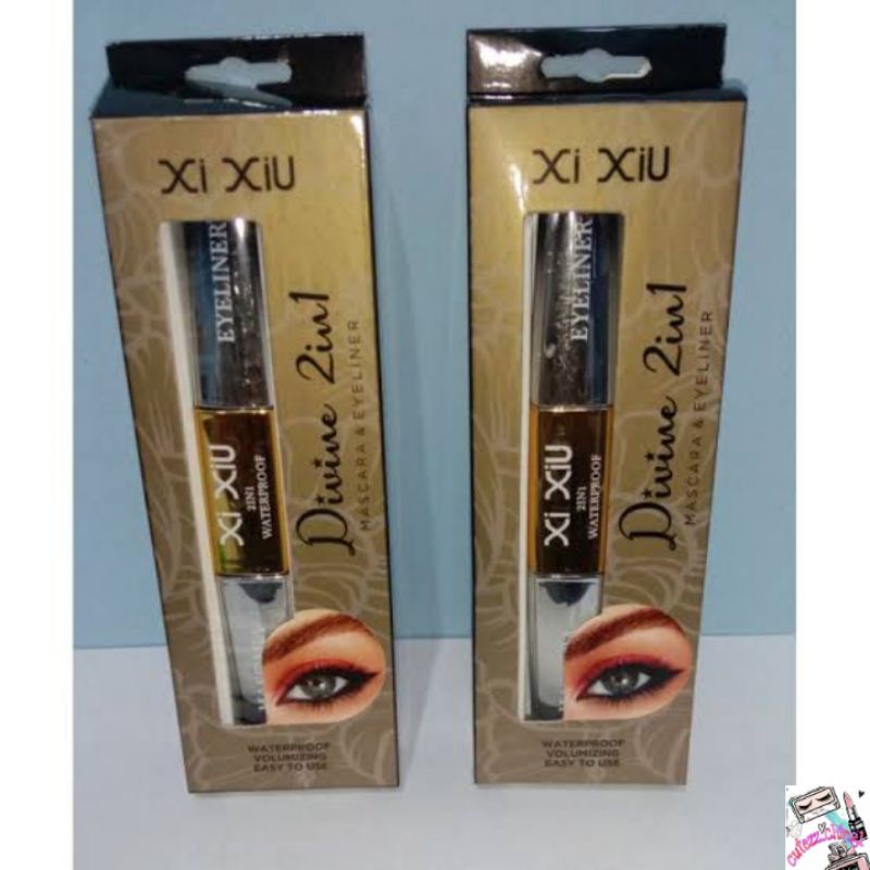 ☃Cutezz_Ching1☃Xi Xiu Divine 2In1 Mascara &amp; Eyeliner