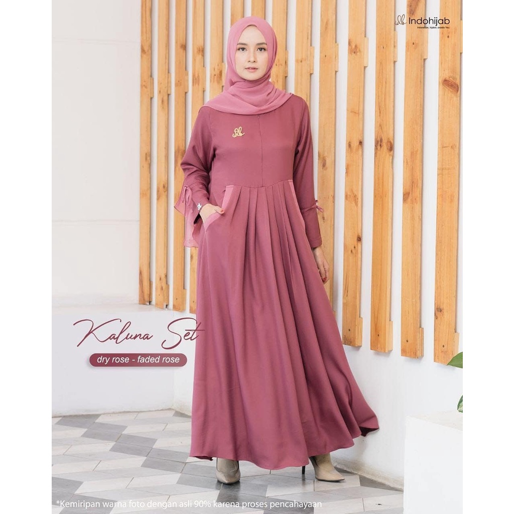 Murah SYILA DRESS GAMIS WANITA  BUSUI FRIENDLY Elegan