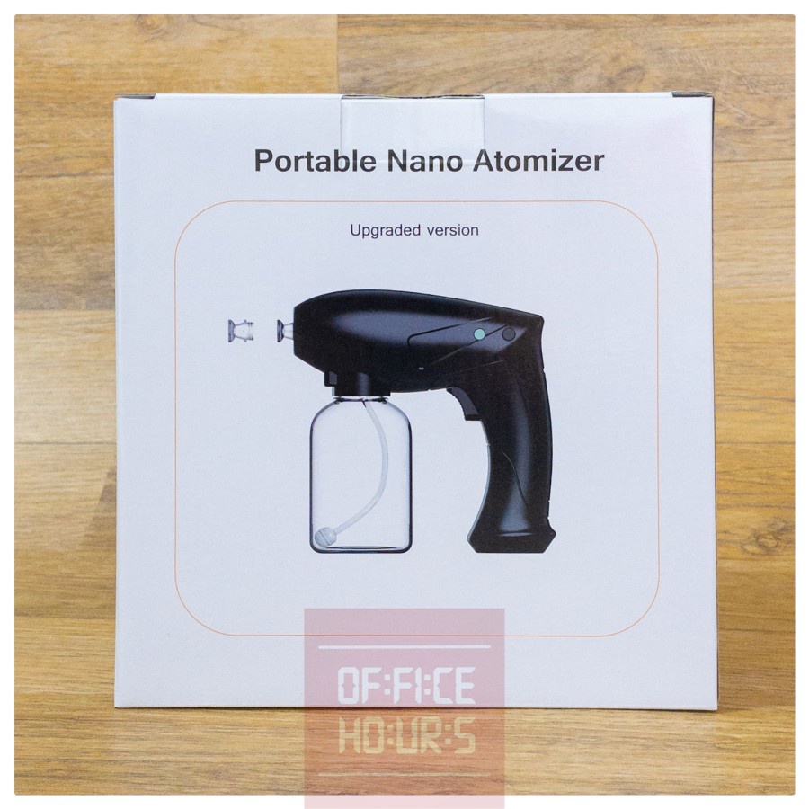 Portable Nano Spray Gun Atomizer Wireless Disinfektan USB type C - M1