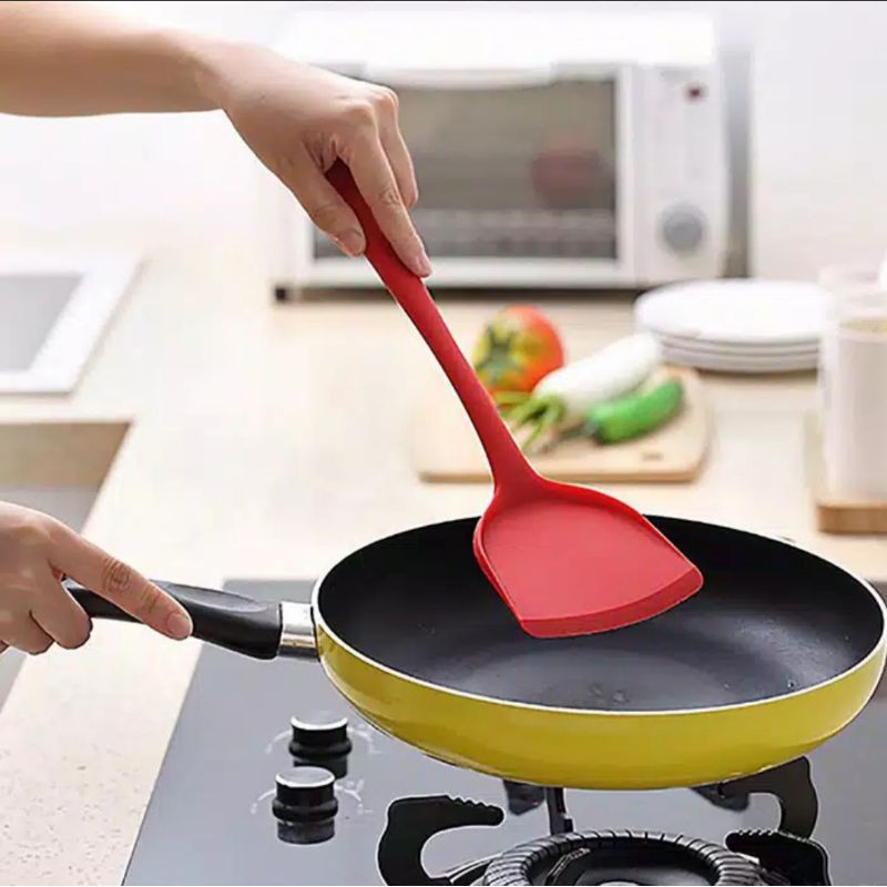 Spatula Sodet Sutil Silikon Sodet Sutil Spatula Utensil Silicone