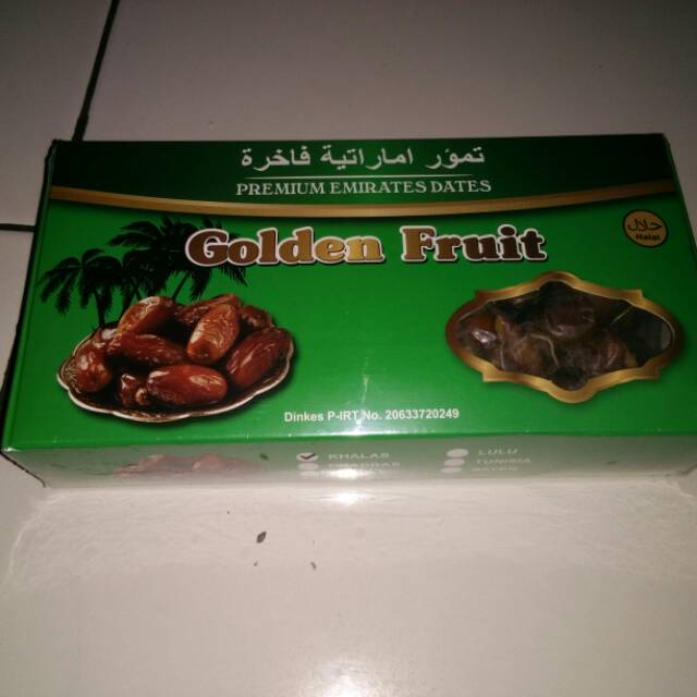 

Kurma Golden fruit khalas