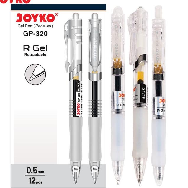 

Stock Pilihan PULPEN / PEN / PENA JOYKO GEL GP 320 R GEL (12 PCS)