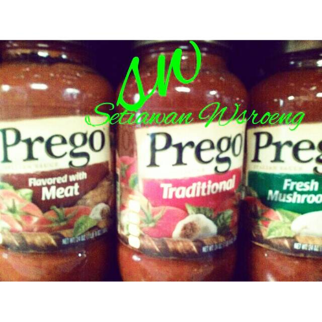 

PREGO SAUCE SPAGHETTI TRADITIONAL ,MEAT ,MUSHROOM 680ml