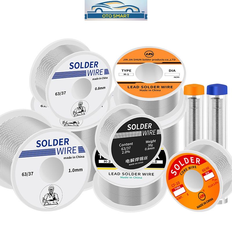 TIMAH SOLDER 63/37 TIMAH 0.8MM DAN 1.0MM 50G &amp; 100G