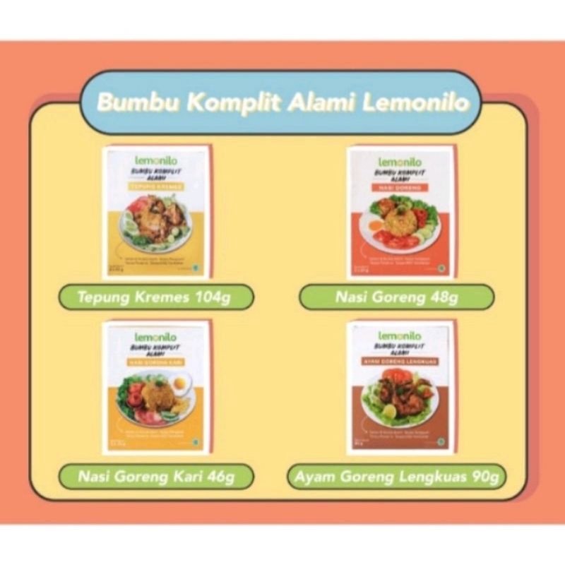 Bumbu Komplit Ayam Kremes dan Ayam Goreng 90g Lemonilo