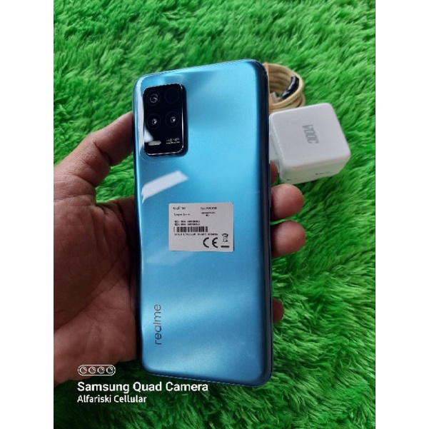 HANDPHONE HP SECOND BEKAS. REALME 8 5G, 8/128 MULUS 98%