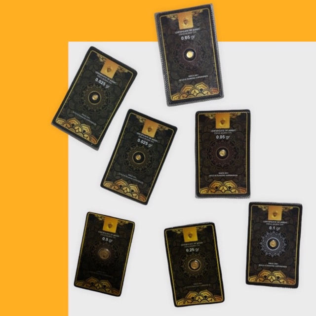 MiniGold 0.1gr Black Series