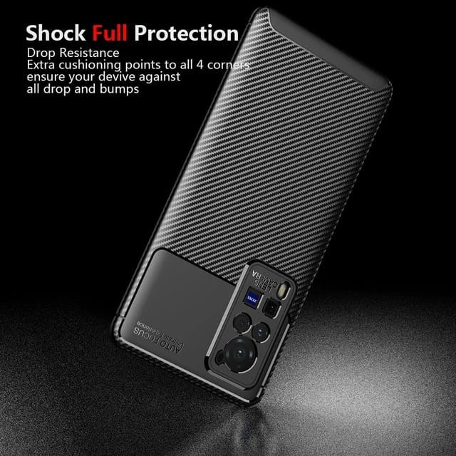 VIVO X80 / X80 PRO / X70 PRO / X60 / X60 PRO SOFT CASE FOCUS CARBON ORIGINAL