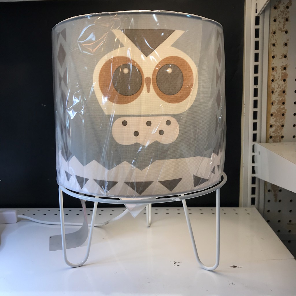 Lampu Meja Eglare / Table Lamp unik dan lucu bergambar
