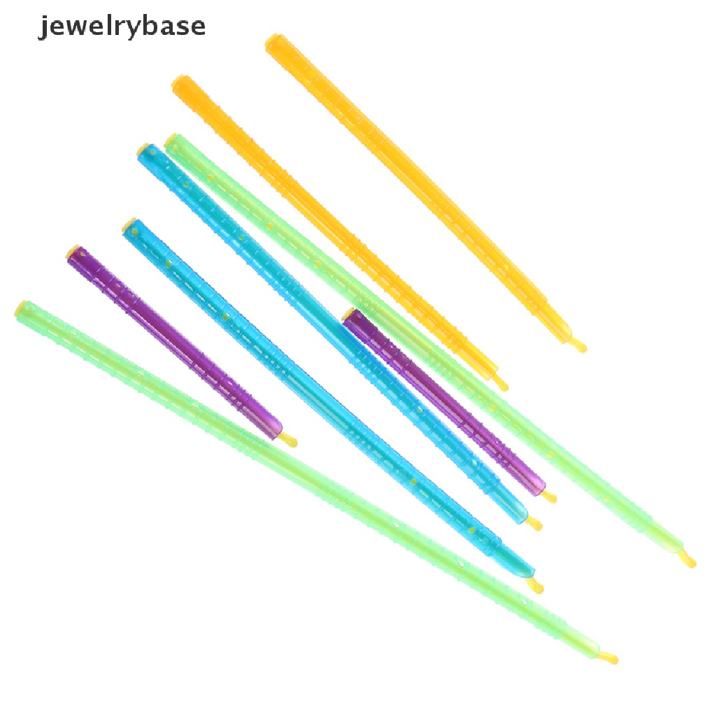 (jewelrybase) 8pcs Klip Segel Kantong Plastik Penyimpanan Serbaguna