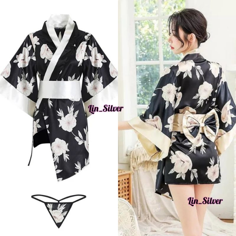 Lingerie Kimono Yukata Cosplay Geisha Wanita Jepang Import