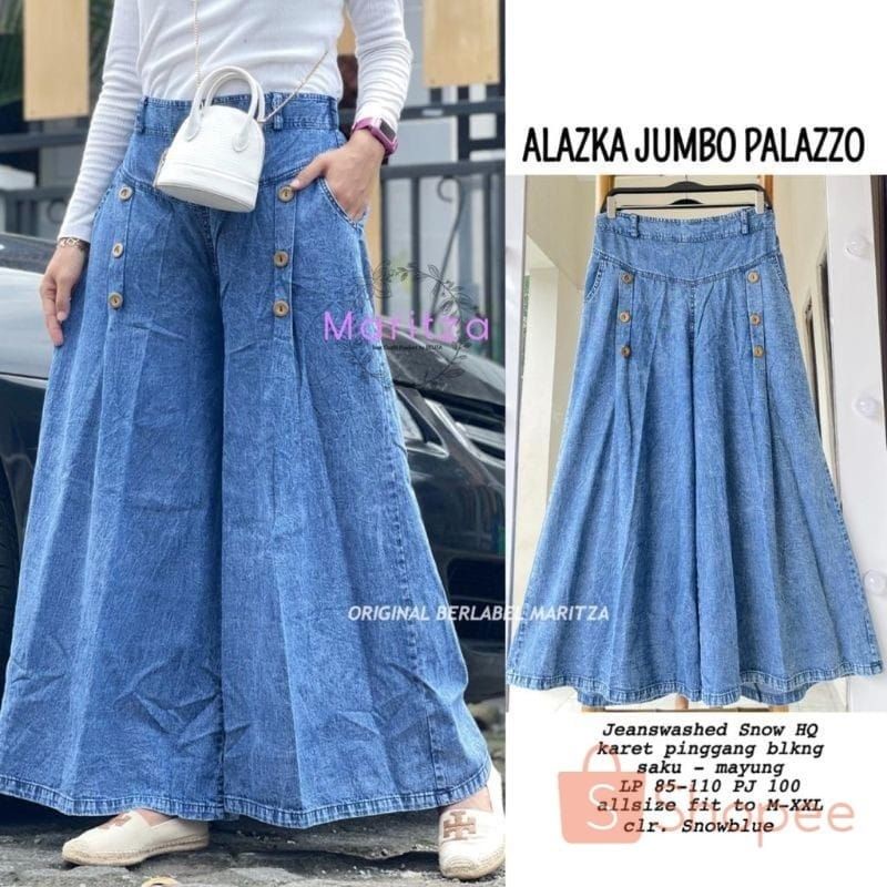 ALAZKA JUMBO PALAZZO / MONICA BAGGY PANTS