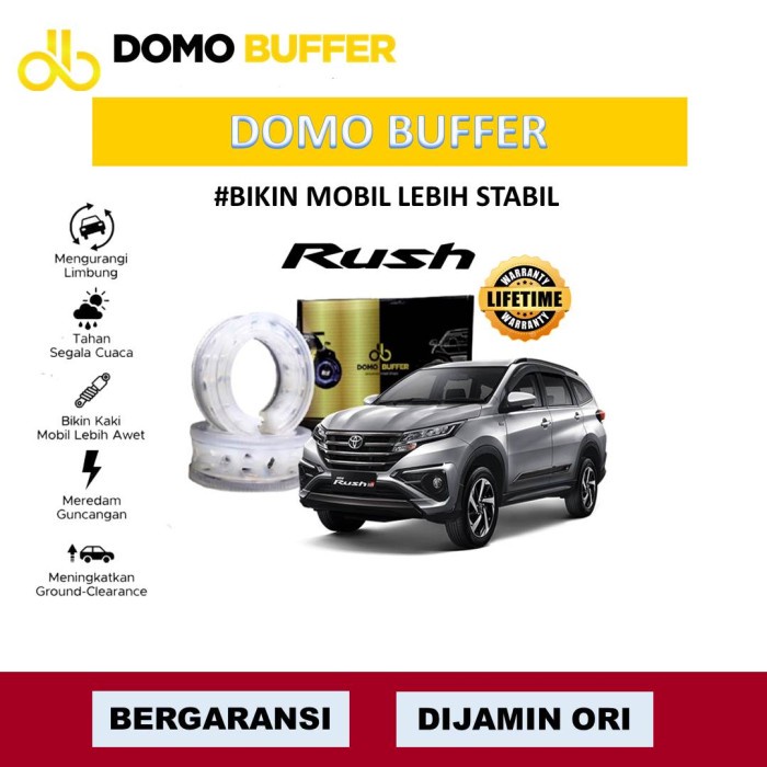 Domo Buffer Rush GR Sport Peredam Guncangan Mobil - Karet Spring Buffer Anti Limbung
