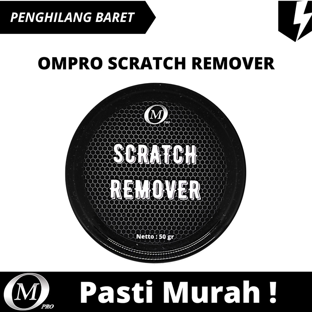 OMPRO SCRATCH REMOVER Rubbing Compound Original Poles Magic Penghilang Baret Body Motor Mobil