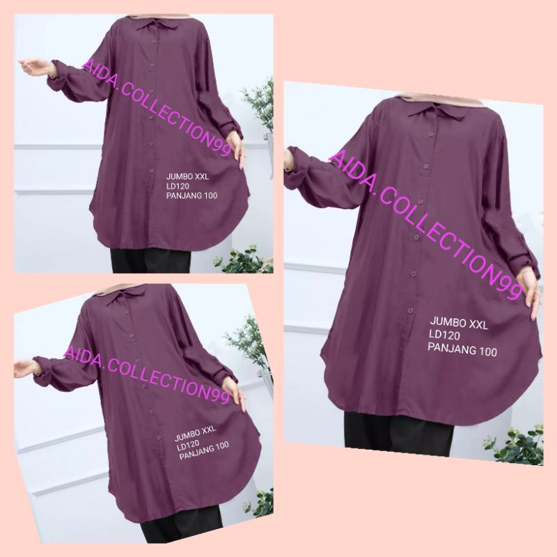 TUNIK JUMBO/BIG SIZE/LD120/PJ100/TUNIK KEKINIAN/BUSUI/BUMIL/TUNIK WANITA