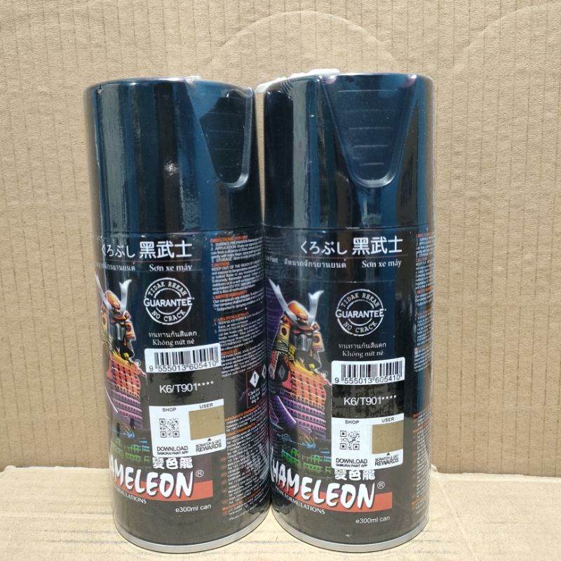 Samurai Paint Khameleon T901 Bunglon 901 300ml Pilok Pilox Cat Semprot Cat Aerosol Kualitas Kompresor