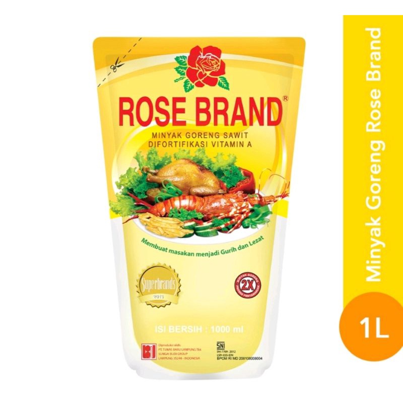 

Minyak Goreng Rose Brand 1 Liter