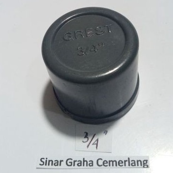 Dop polos 3/4" tutup pipa 3/4 inch Dop pipa 3/4