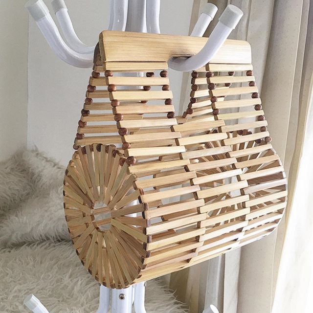 Tas Rotan Bali Premium PRELOVED LIKE NEW