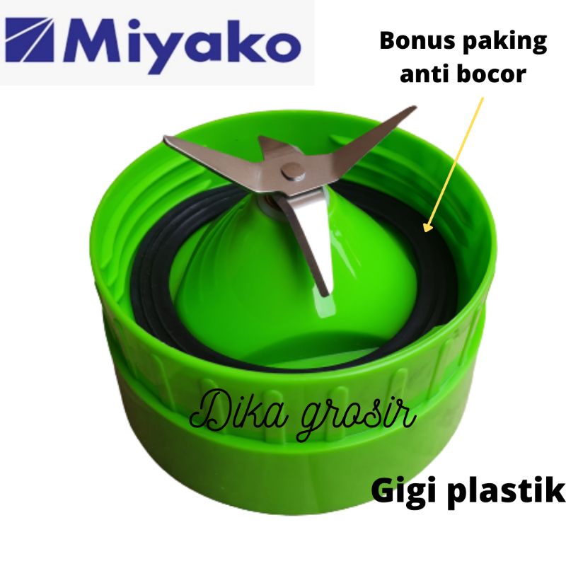 MONTING PISAU BLENDER MIYAKO MODEL GIGI PLASTIK