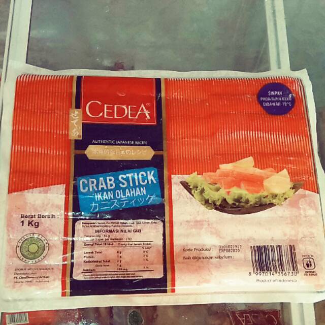 

Crab stick cedea promoo 1kg