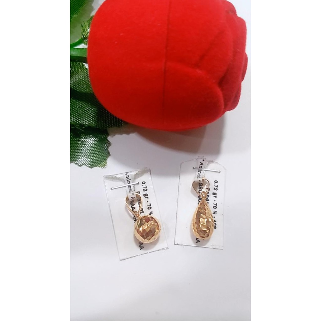 Liontin emas asli kadar 16K (70%)