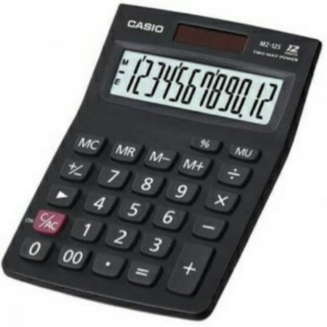 

Calculator/kalkulator desk CASIO MZ 12s#promo shopee