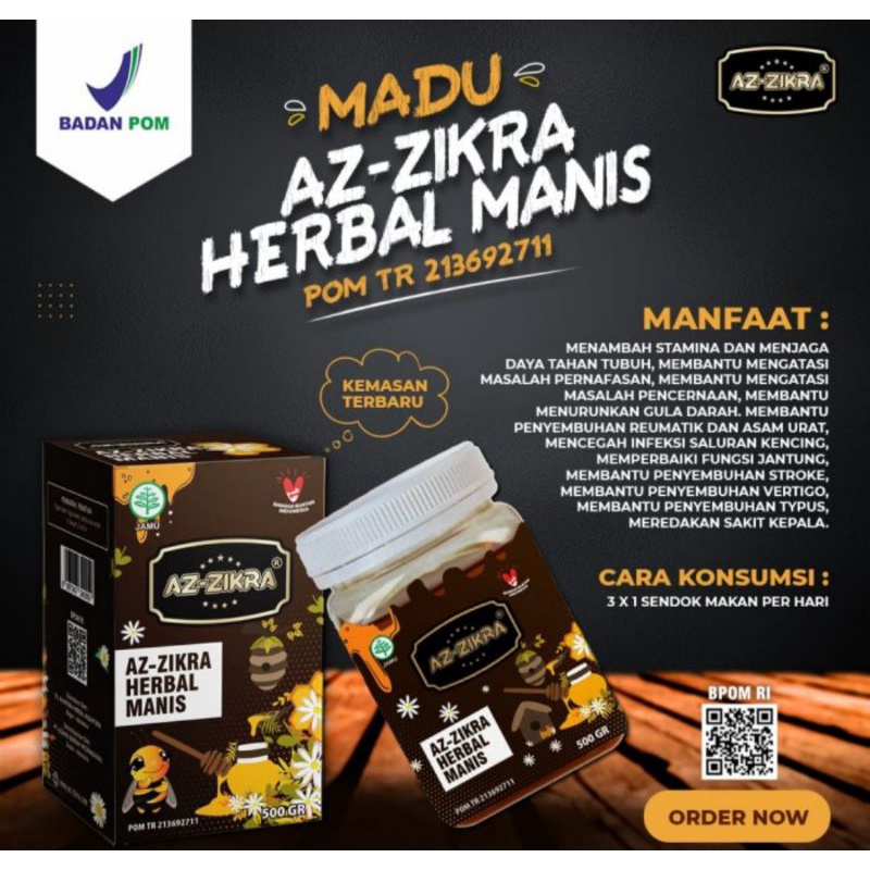 

MADU ADZIKRA HERBAL MANIS HUTAN PAHIT HUTAN MANIS