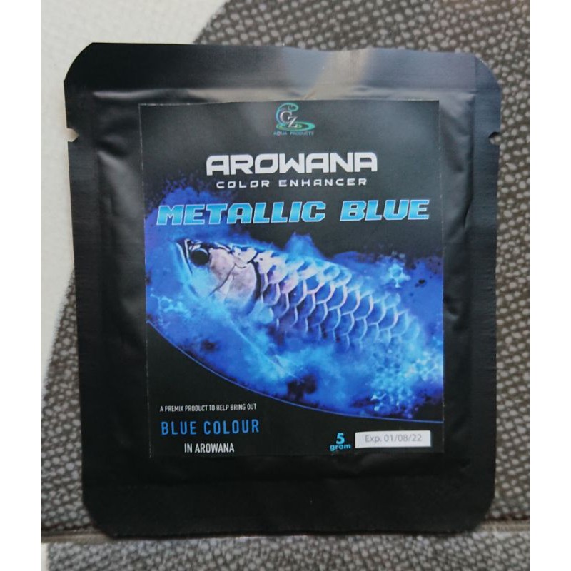 Mettalic Blue Original/pigmen Carophyll Blue