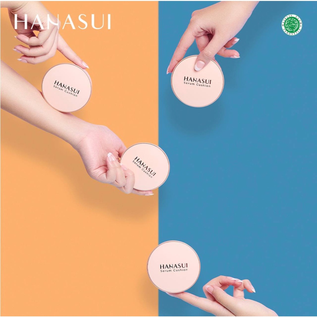 Hanasui Serum Cushion FOUNDATION MAKEUP BEDAK HANASUI / SOUL MATTE