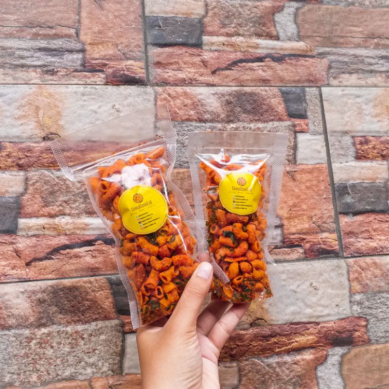 

MAKRONI / MAKARONI PIPA PEDAS DAUN JERUK 100GR 50GR, 80GR / MAKRONI PIPA SUPER PEDAS / MAKRONI BANTET / CAMILAN VIRAL PEDAS KRIUK / MAKRONI NGABRET / PROMO / TERMURAH / TERENAK