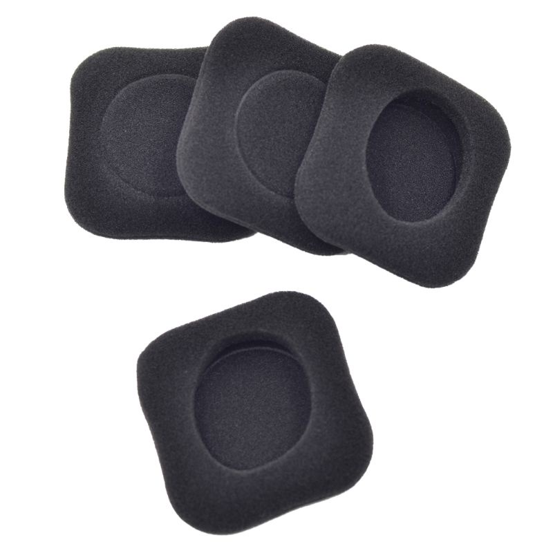 Zzz 2pcs Bantalan Earpads Pengganti Bahan Busa Lembut Warna Hitam Untuk Headset Wireless Logitech H150 H130 H250 H151